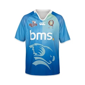 Women's Queensland Reds 2024/25 Third Authentic Training Shirt - Blue