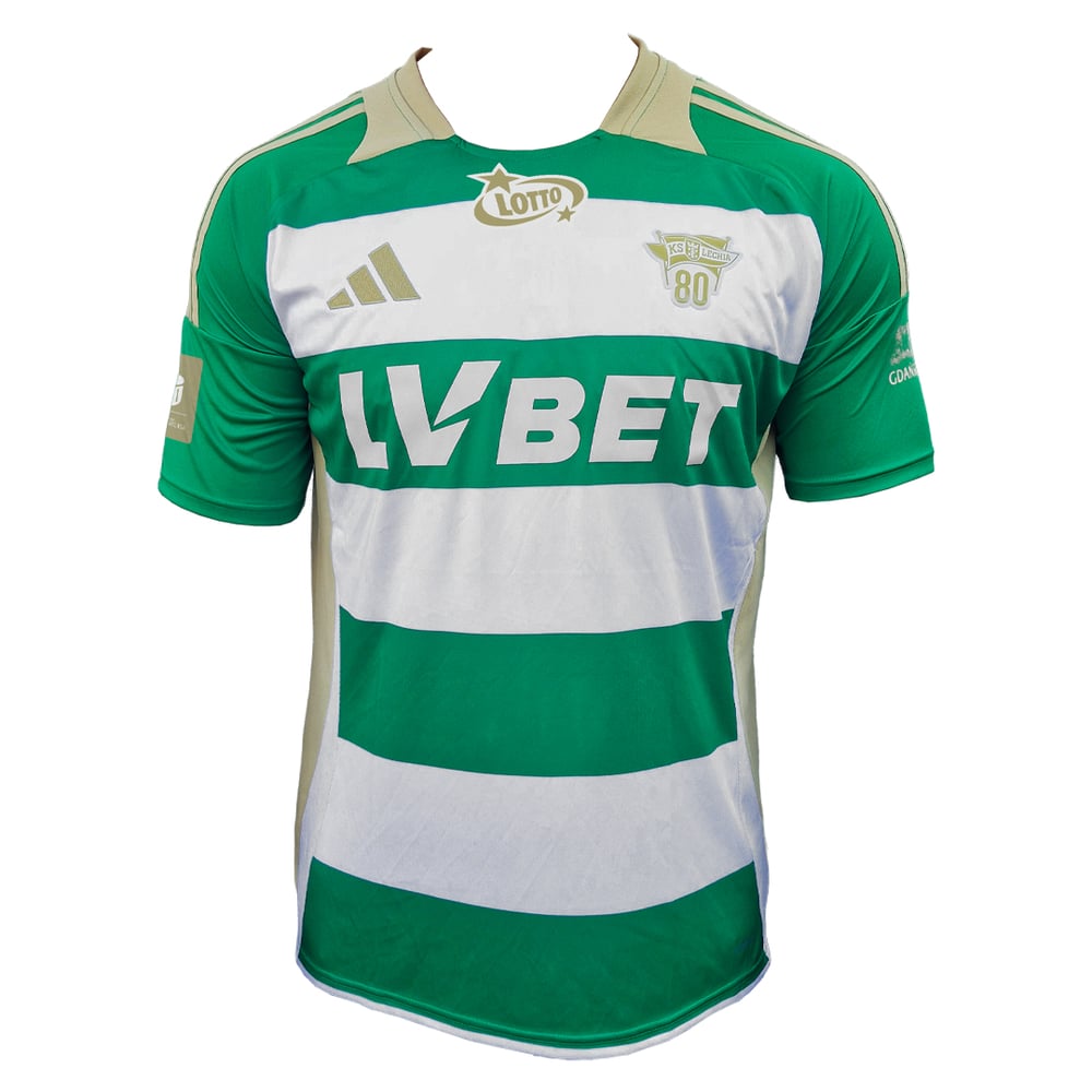 Herren Lechia Gdańsk 2025/26 Heimtrikot