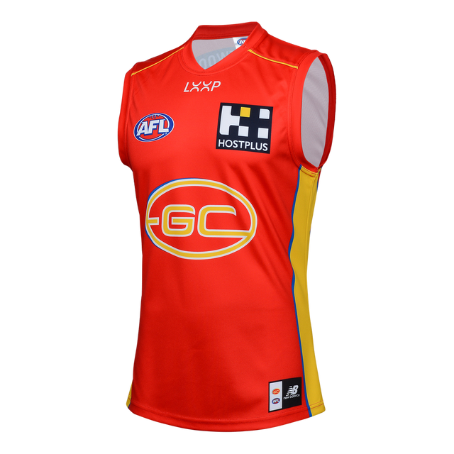 Men's Gold Coast Suns 2024 Home Guernsey