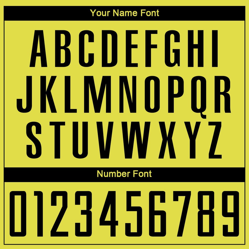 Uniform Soccer Gold Jersey Custom Sublimation Black