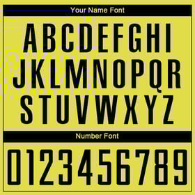 Uniform Soccer Gold Jersey Custom Sublimation Black