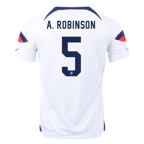 Antonee Robinson #5 USMNT Heimtrikot Weltmeisterschaft 2022
