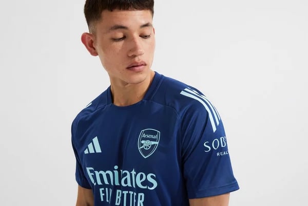 Kinder Arsenal 2024/25 Dritttrikot Training Authentic - Marineblau