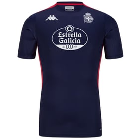 Kinder Deportivo de La Coruña 2024/25 Dritt Authentisches Trainingsshirt - Navy