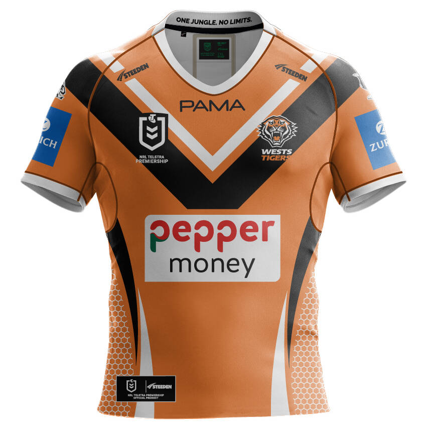 Women's Wests Tigers 2025 Away Shirt