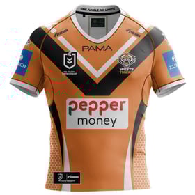 Women's Wests Tigers 2025 Away Shirt