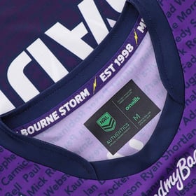 Men's Melbourne Storm 2026 Third Warm Up Shirt