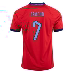 Jadon Sancho #7 England Auswärtstrikot Weltmeisterschaft 2022