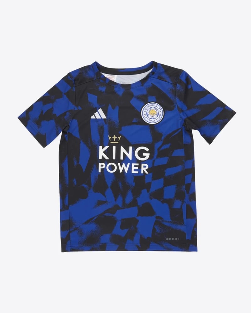 Kinder Leicester City 2024/25 Drittes Pre Match Trikot