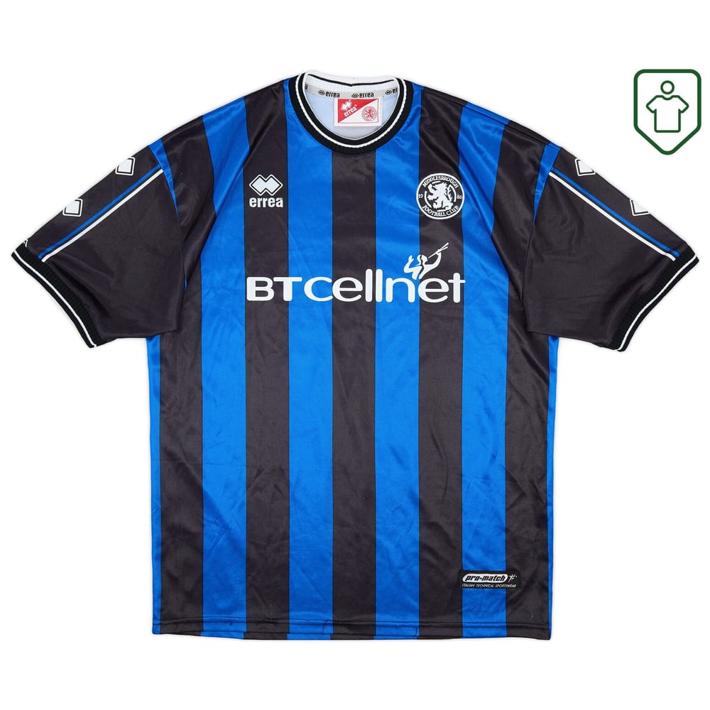 Herren Middlesbrough 2001/02 Auswärts-Retro-Trikot