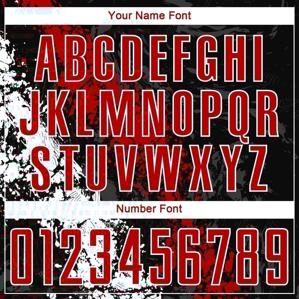 Sublimation Custom Black Red-White Jersey Uniform Soccer