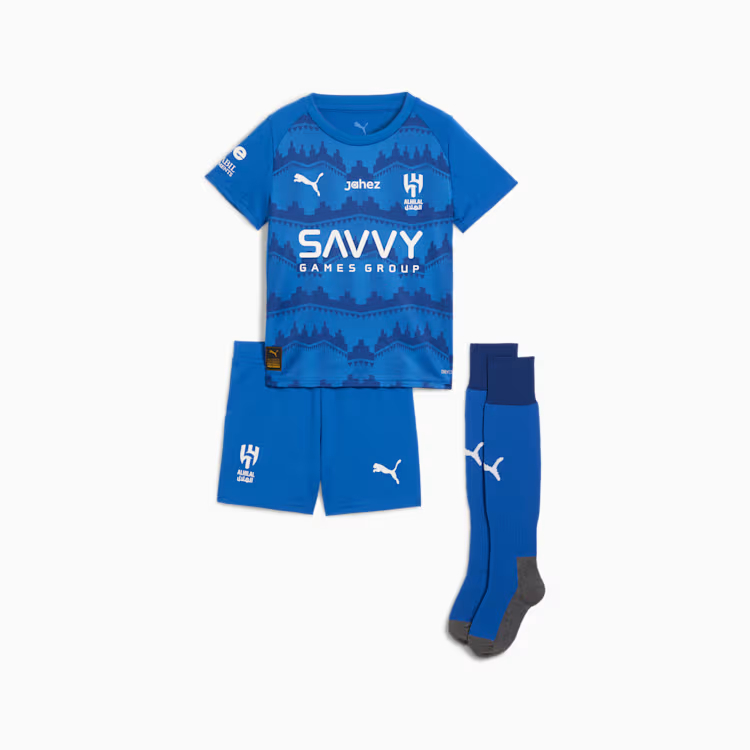 Divisa Casa 2025/26 dell’Al Hilal SFC da Bambino