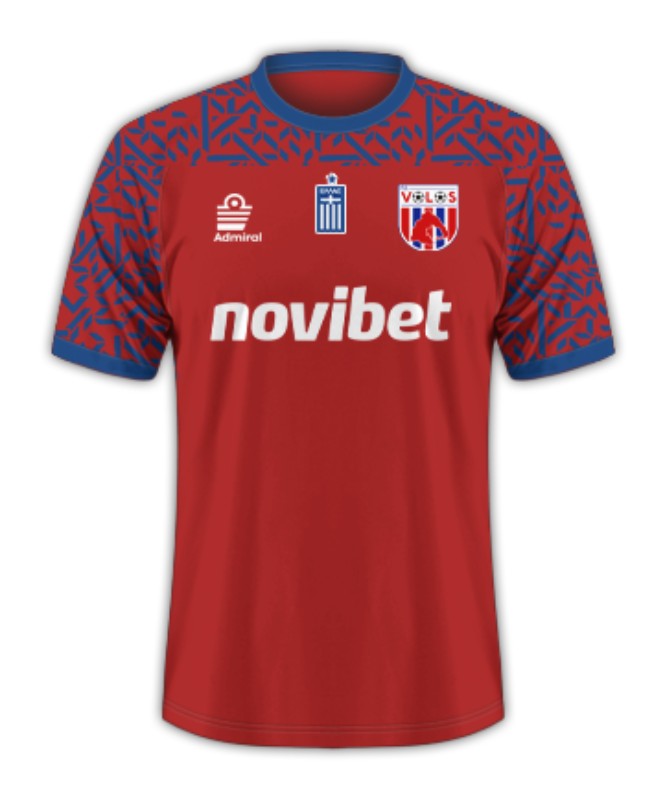 Damen Volos FC 2024/25 Auswärtstrikot
