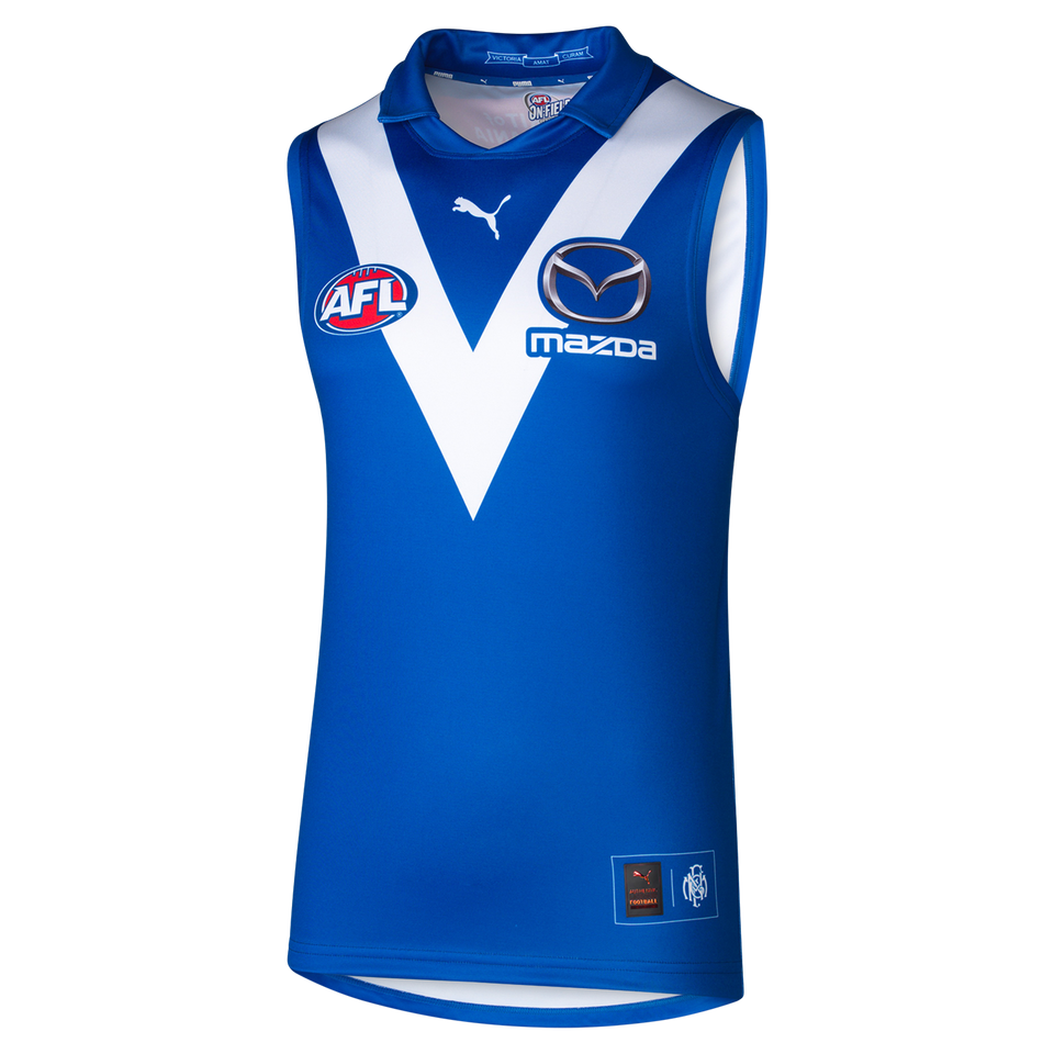 Men's North Melbourne Kangaroos 2025 Third Centenary Guernsey