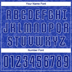 Sublimation Jersey Soccer Uniform Custom Royal-White Royal