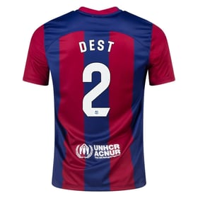 Barcelona #2 Sergiño Dest Heimtrikot 23/24