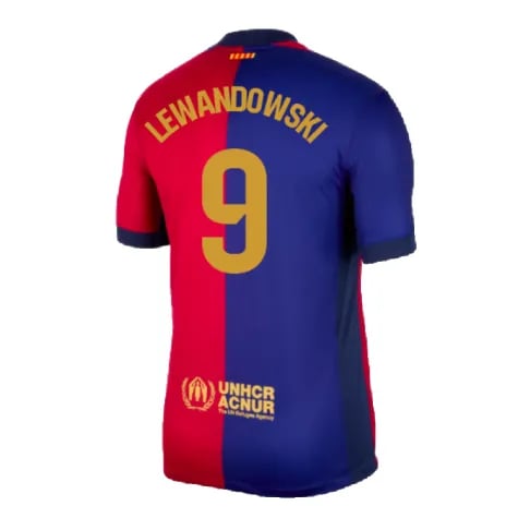 Herren LEWANDOWSKI FC Barcelona 2024/25 Heimtrikot