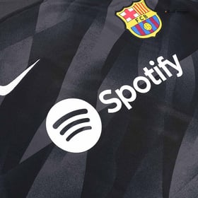 Barcelona Torwart Schwarzes Trikot 23/24