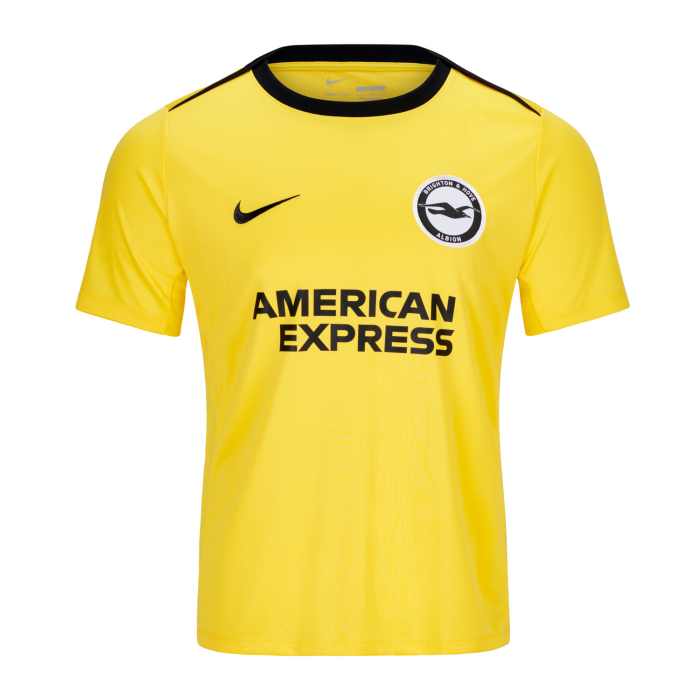 Herren Brighton & Hove Albion 2024/25 Dritttrikot Warm-Up - Gelb