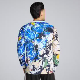 Camiseta de manga larga Stone Roses Manchester United 2025/26 para niño