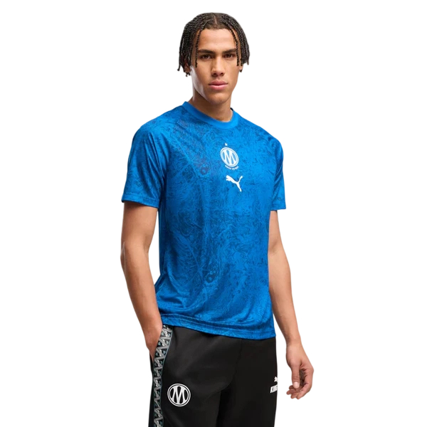 Maillot d'Échauffement Domicile Olympique de Marseille 2026/27 Enfant