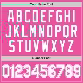 Pink White Custom Sleeveless Authentic Baseball Jersey