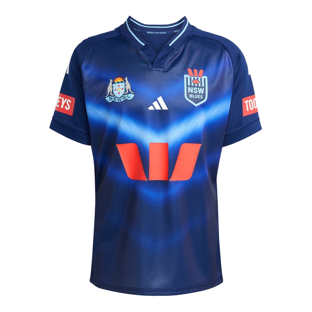 Kid's NSW Blues 2025 Third Captain Run Out Shirt