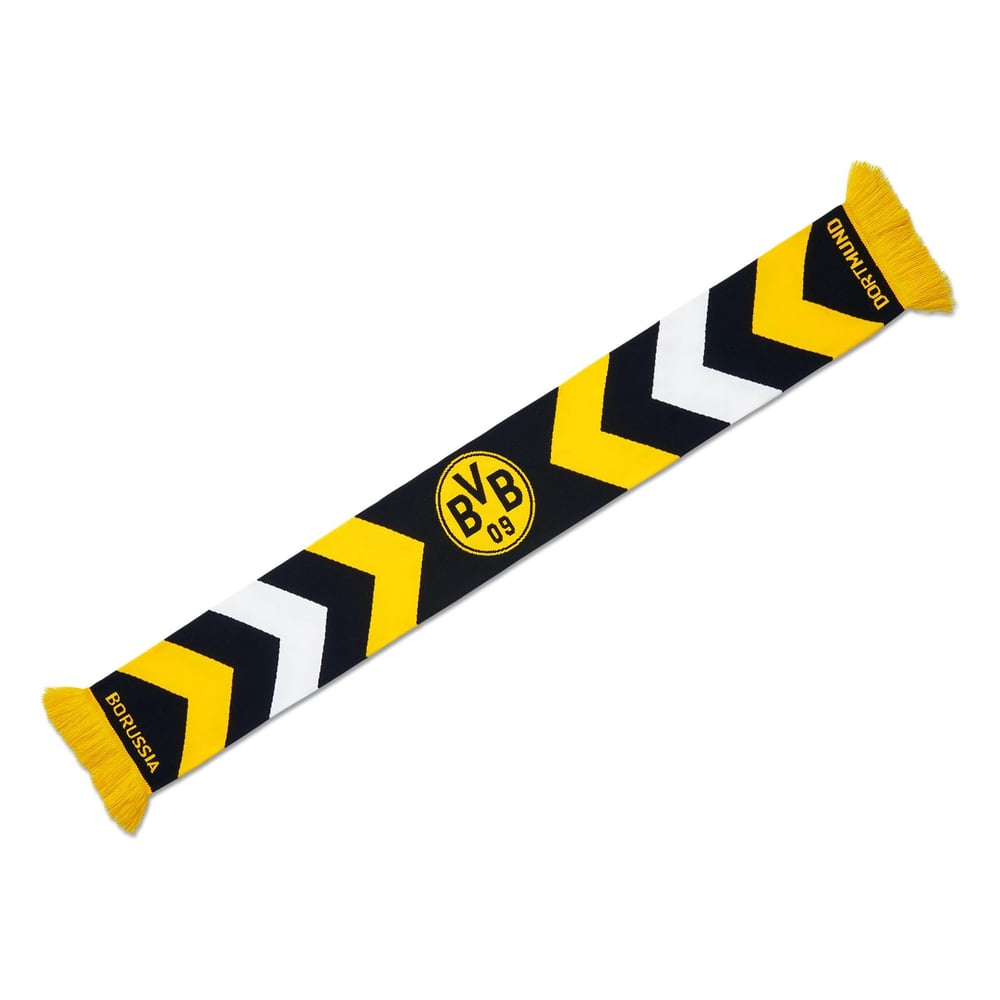 BVB Borussia Dortmund Chevron Scarf