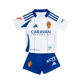 Kid's Real Zaragoza 2024/25 Home Kit