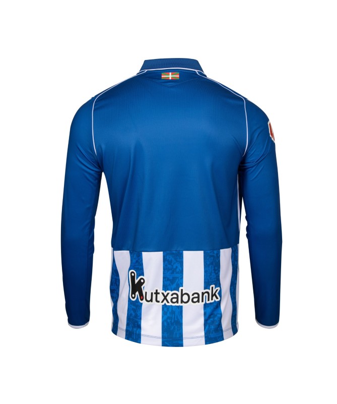 Maglia Home a Maniche Lunghe Senza Sponsor Alavés 2026/27 Bambino