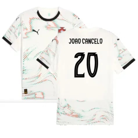Damen JOAO CANCELO Portugal 2025/26 Auswärtstrikot