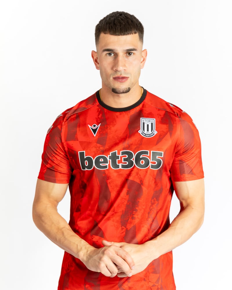Herren Stoke City 2025/26 Third Aufwärmtrikot