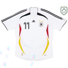 Männer Deutschland 2005/07 Heim Retro Shirt Klose #11