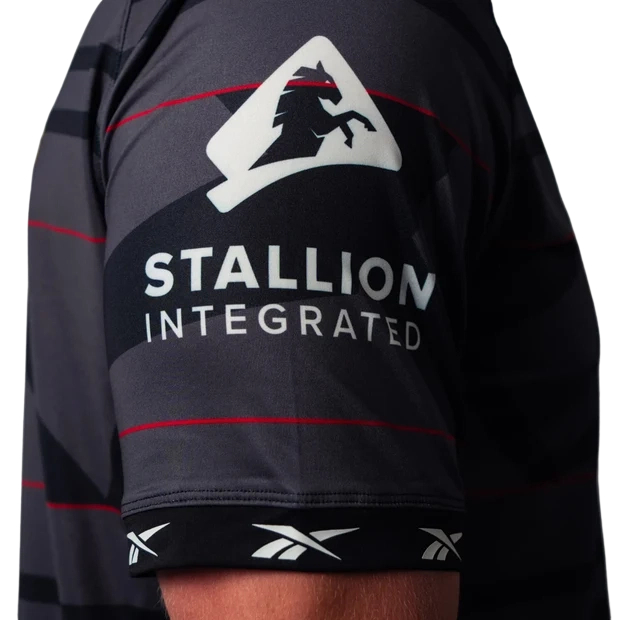Men's Sharks 2026/27 Third Pre Match Shirt - Black
