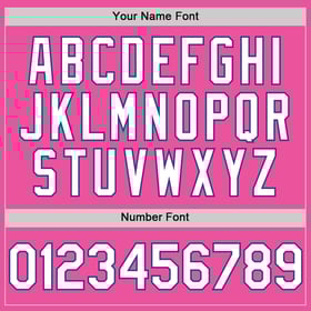 Pink White-Purple Baseball Authentic Custom Sleeveless Jersey