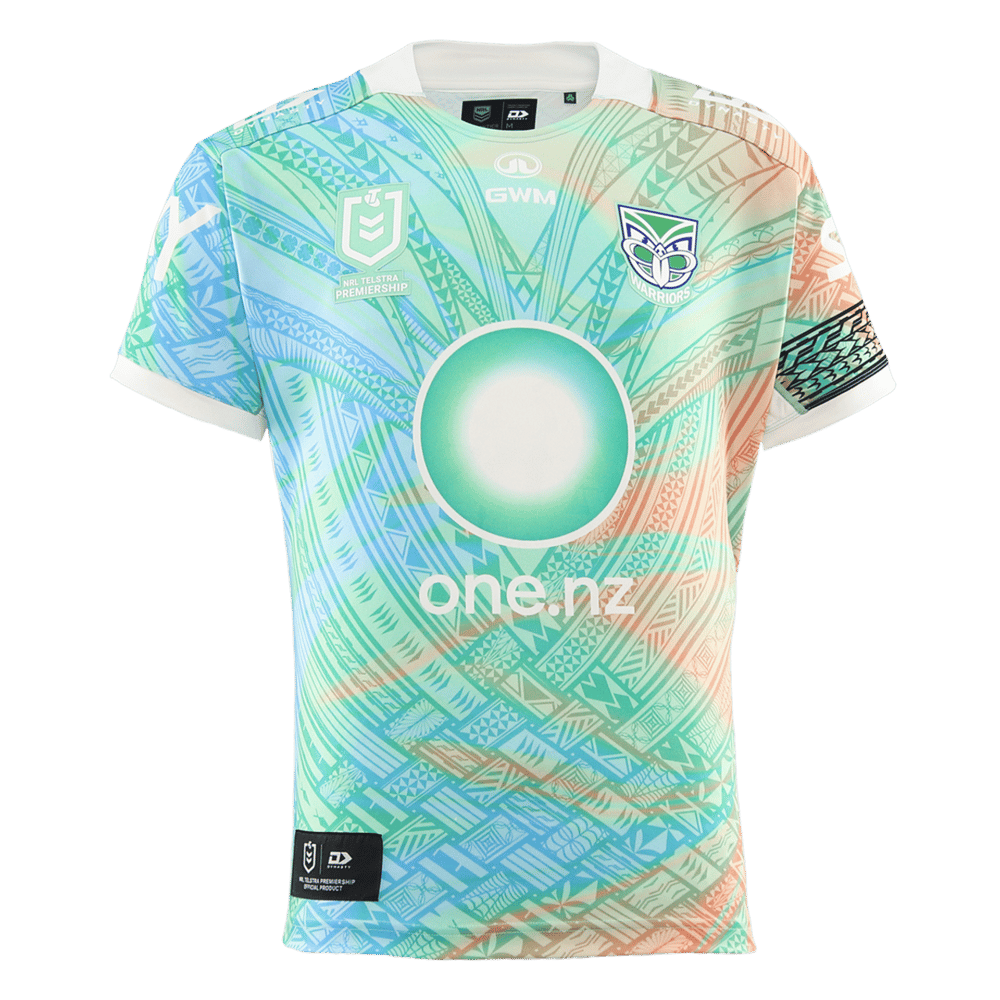 Men's New Zealand Warriors 2025 Pasifika Shirt