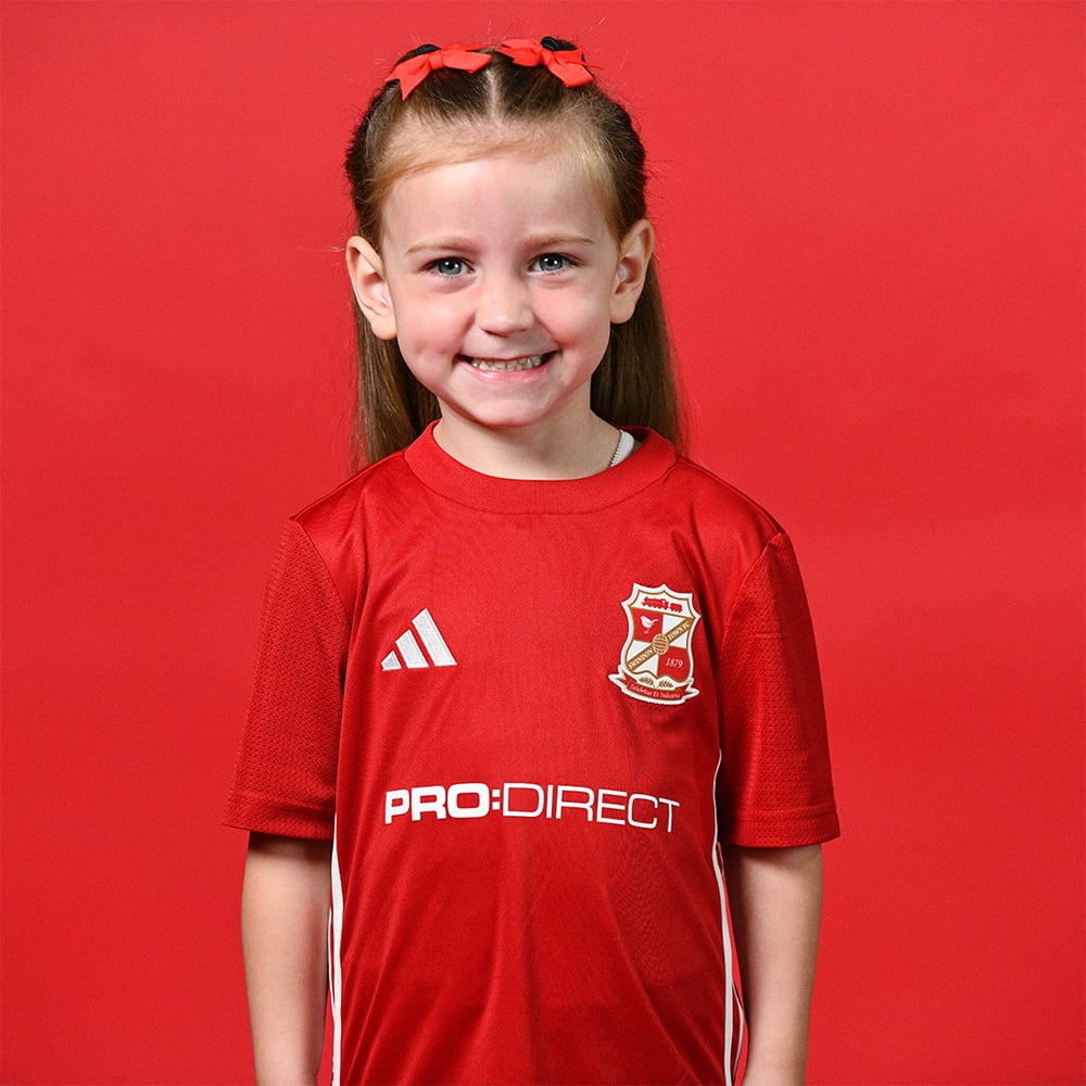 Kinder Swindon Town 2024/25 Drittes Authentisches Training Shirt