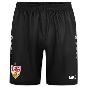 Kid's VfB Stuttgart 2024/25 Away Shorts - Black