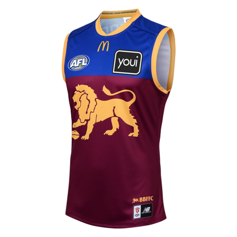 Men's Brisbane Lions 2025 Home Guernsey