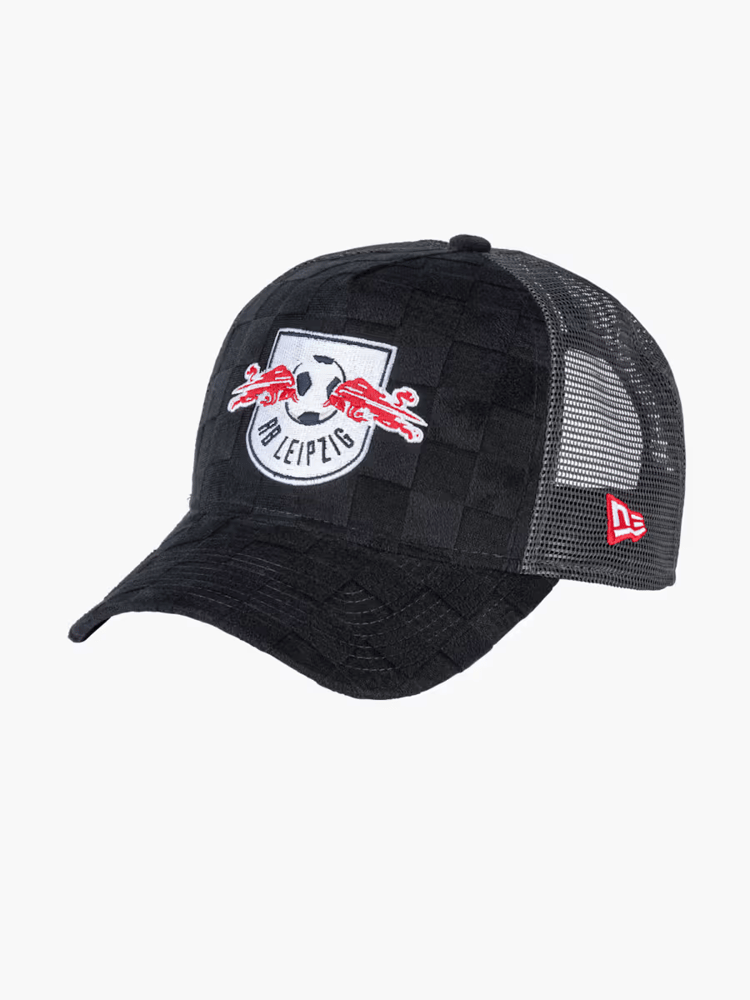 RB Leipzig New Era Chequered Trucker Cap