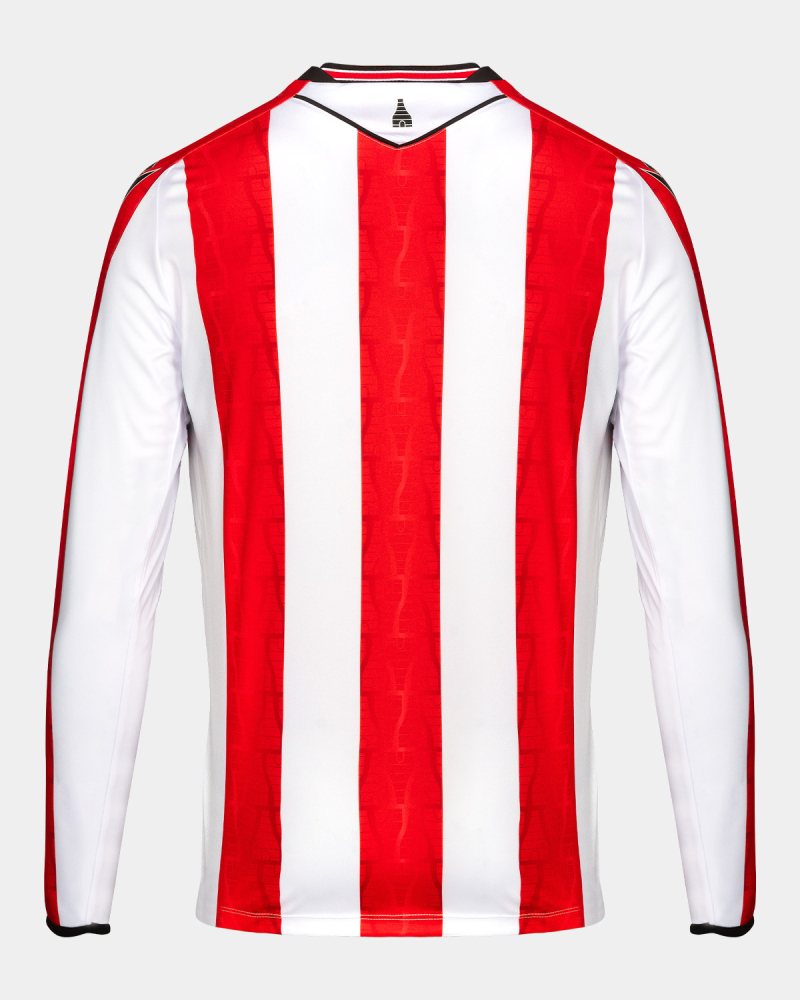 Herren Stoke City 2024/25 Langarm Heimtrikot