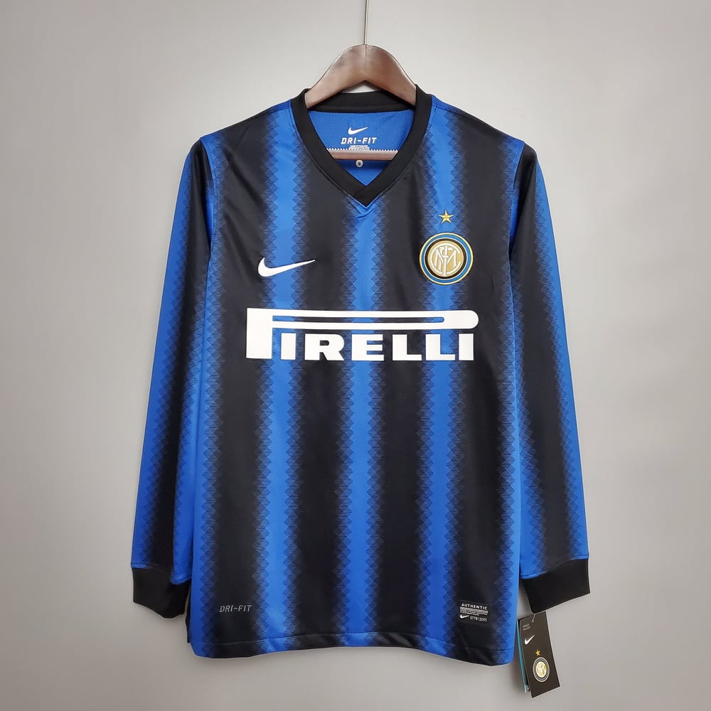 Inter 2010/11 Heimtrikot Langarm