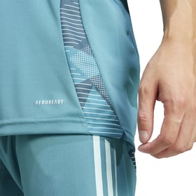 Kinder Cruzeiro 2025 Dritt Authentisches Trainingsshirt - Türkisblau + Weiß