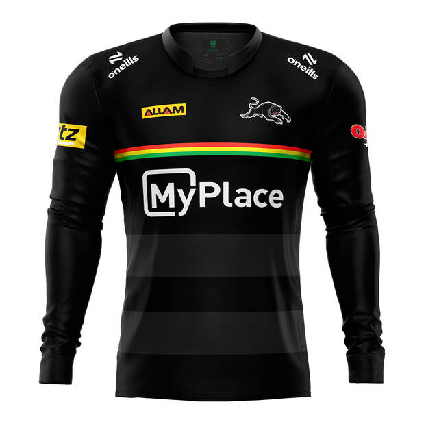 Men's Penrith Panthers 2025 Third Authentic Long Sleeve Training Shirt