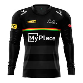 Men's Penrith Panthers 2025 Third Authentic Long Sleeve Training Shirt