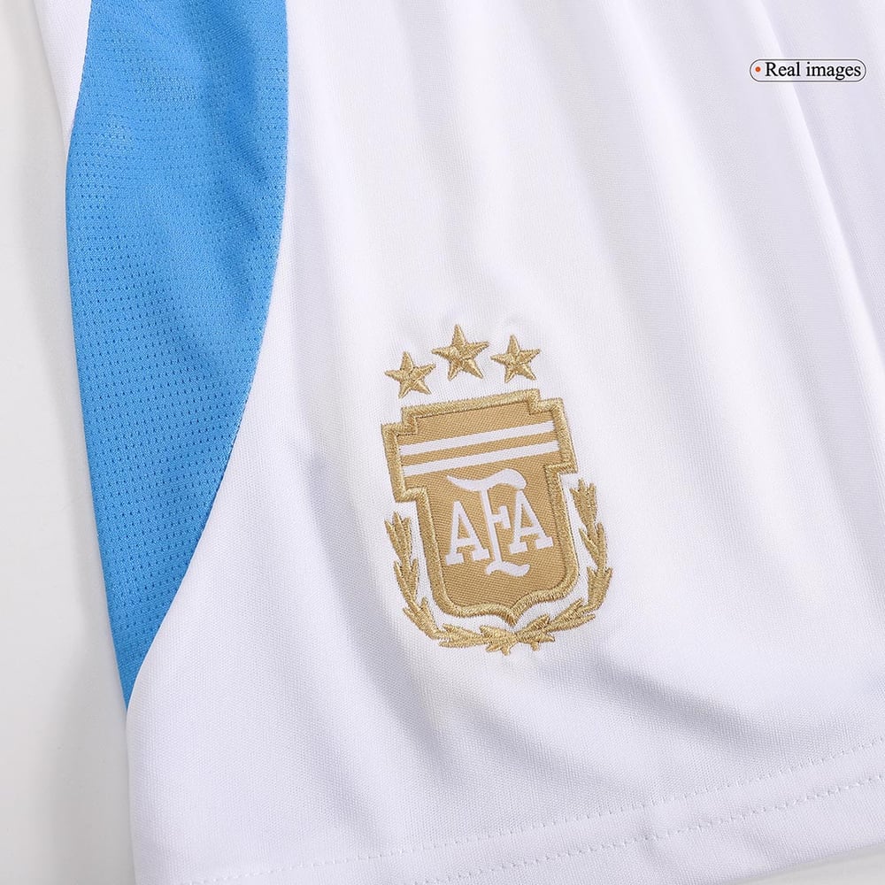 Kid's Argentina Home Jersey+Shorts Copa America 2024