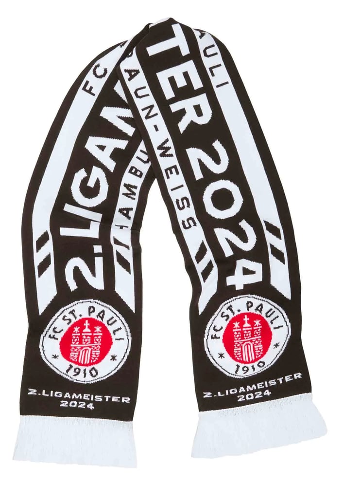 FC St. Pauli 2024 2.League Champions Scarf