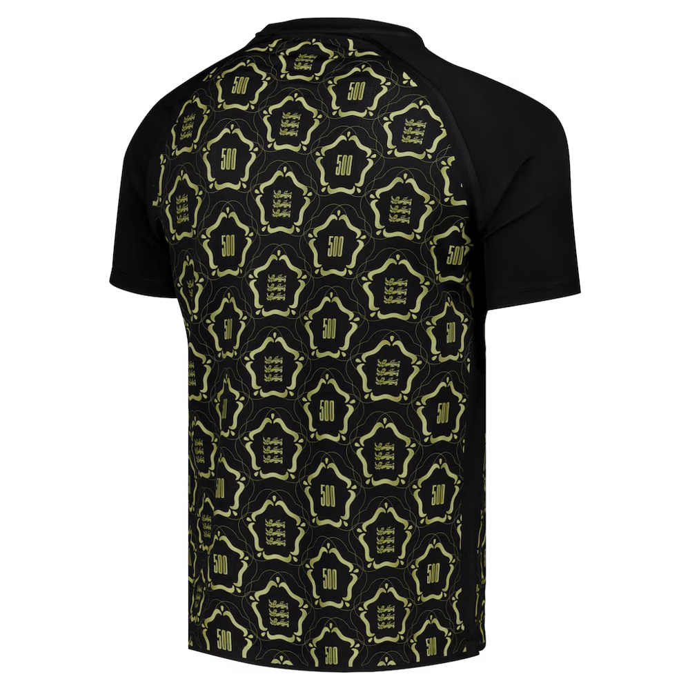 Camiseta Pre-Partido 500 Aniversario England Lionesses Hombre – Negro