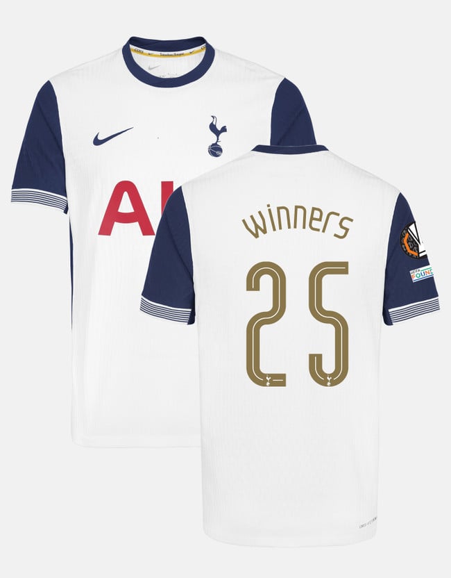 Damen Tottenham Hotspur 2024/25 Heim Europa League Sieger Trikot