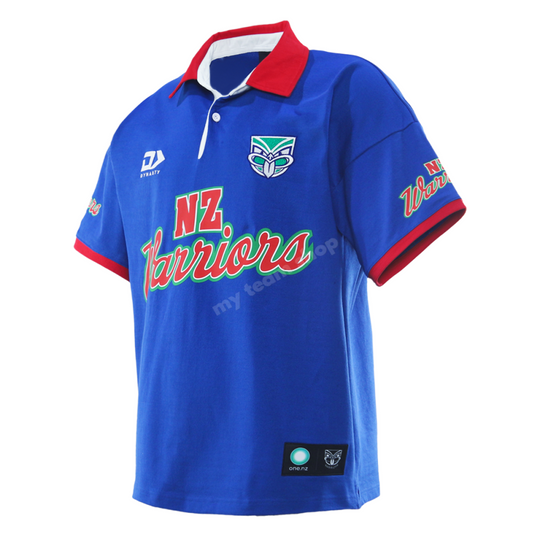 Men's New Zealand Warriors 2026 Traditional Polo Shirt